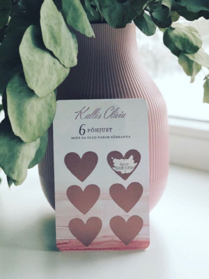 6 põhjust miks käsitöö kaart kraabitav valentinipäeva sõbrapäeva kaart roosa südamed