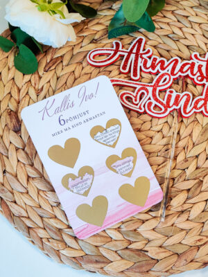 kraabitavad kaardid 6 põhjust kraapsu loterii kaardid armastus valentinipäev sõbrapäev kingiidee kallimale mehele naisele sõbrannale sõbrale lapsele