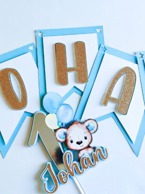 bänner lipukett mitmekihiline värviline lihtne nimeline tekstiga lapsele sünnipäev pidu lapsed