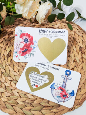 moonidega purjekaga kraabitav kaart sünnipäev õnnitluskaart loterii kraapsu loos kraapsukaart loos üllatus kingiidee kingitus