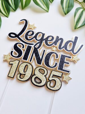 legend since 1985 tordikaunistus personaalne oma aastanumbriga