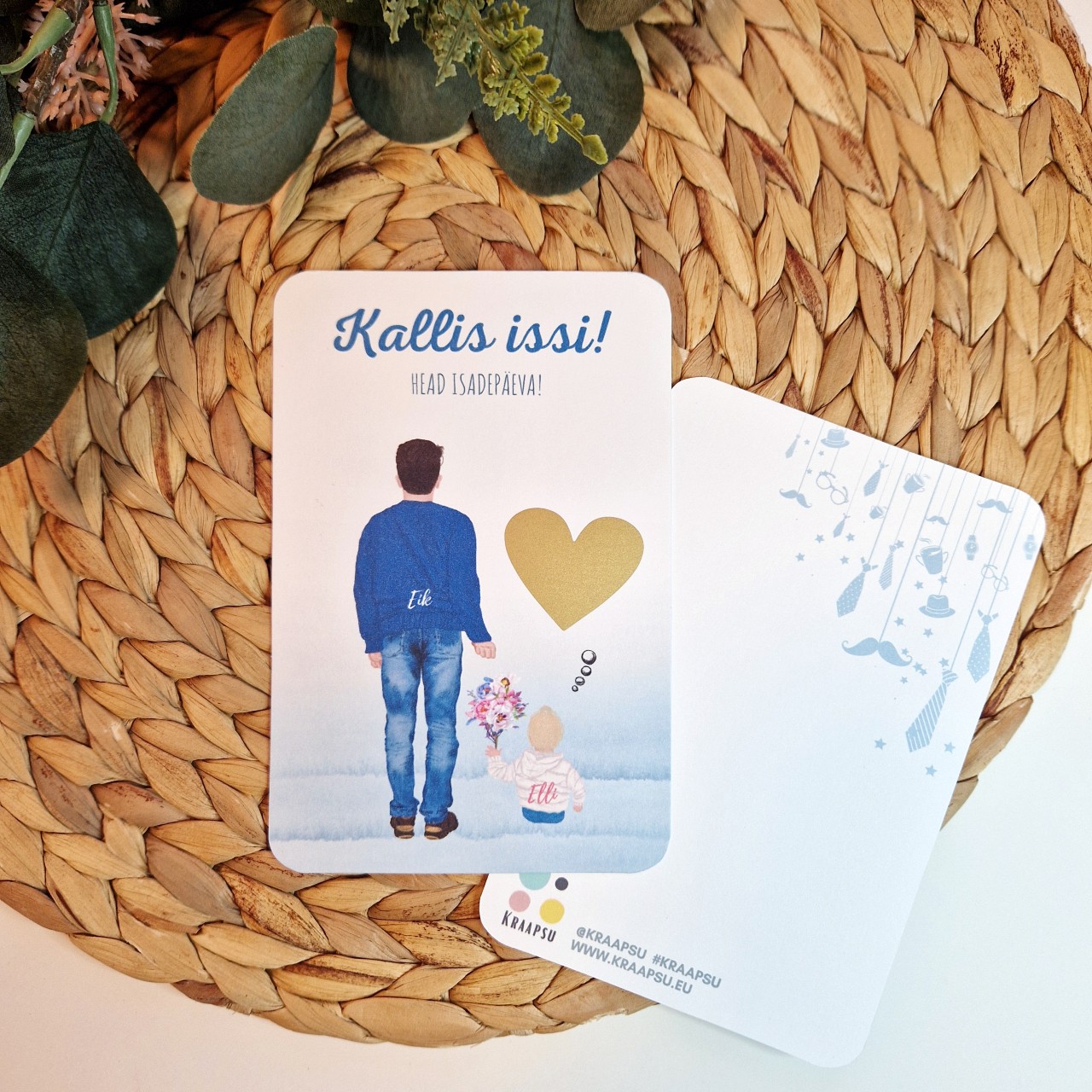 Kraabitav kaart Isa ja Lapsed - Image 3