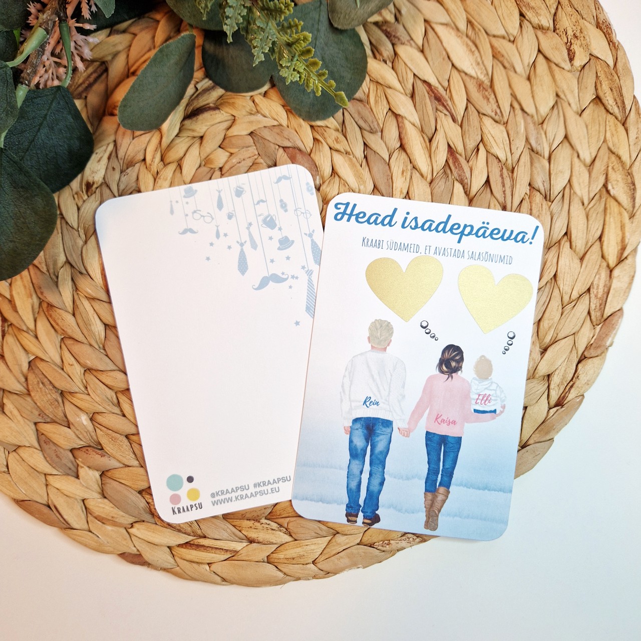 Kraabitav kaart Isa ja Lapsed - Image 2