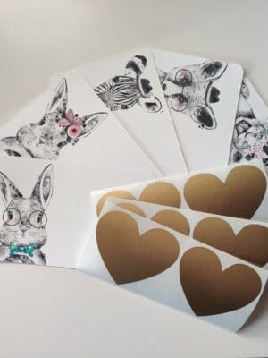 kaarditoorikud loomadega kraabitavad kleebised kraabitavad kaardid scratch off card