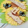 päevalill koogitopper mesilased suvi torditopper minisünnipäev sünnipäev lapsed