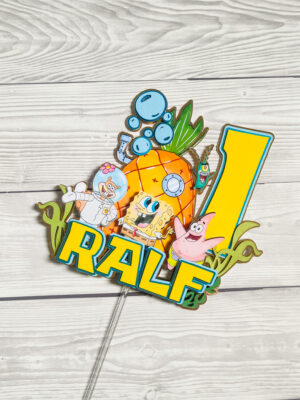 koogitopper tordikaunistus teematopper teemapidu minisünnipäev sünnipäev lapsed peodekoratsioonid peokaunistused kraapsu beebi käsna-kalle kantpüks