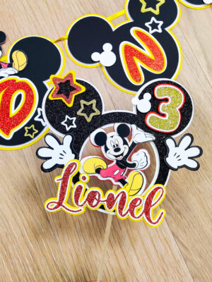 sünnipäev koogitopper poisile miki hiir lapsed multikas tordi kaunistus pidu peodekoratsioon peokaunistus