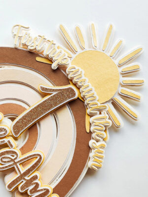 koogitopper tordikaunistus teematopper teemapidu minisünnipäev sünnipäev lapsed peodekoratsioonid peokaunistused kraapsu beebi esimene sünnipäev first trip around the sun boho vikerkaarega vikerkaar päike boheemlaslik