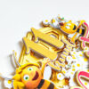 mesilane maia mesilased mesimumm temaatiline sünnipäev koogitopper tüdrukule lapsed multikas tordi kaunistus pidu peodekoratsioon peokaunistus