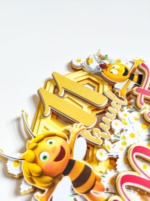 mesilane maia mesilased mesimumm temaatiline sünnipäev koogitopper tüdrukule lapsed multikas tordi kaunistus pidu peodekoratsioon peokaunistus