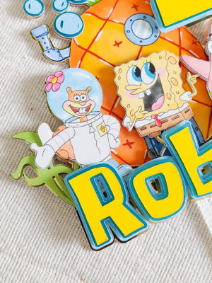 koogitopper tordikaunistus teematopper teemapidu minisünnipäev sünnipäev lapsed peodekoratsioonid peokaunistused kraapsu beebi käsna-kalle kantpüks