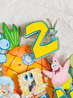 koogitopper tordikaunistus teematopper teemapidu minisünnipäev sünnipäev lapsed peodekoratsioonid peokaunistused kraapsu beebi käsna-kalle kantpüks