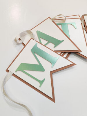 bänner lipukett mitmekihiline värviline lihtne nimeline tekstiga lapsele sünnipäev pidu lapsed