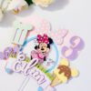 Miki Hiir Minnie temaatiline sünnipäev koogitopper tüdrukule lapsed multikas tordi kaunistus pidu peodekoratsioon peokaunistus