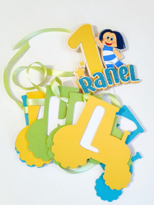 bänner lipukett mitmekihiline värviline lihtne nimeline tekstiga lapsele sünnipäev pidu lapsed