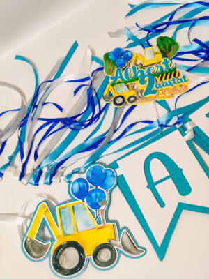 koppadega bänner poisile peodekoratsioon