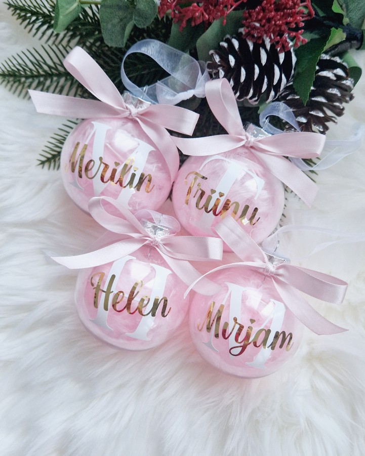 Sulgedega jõulukuul - Initsiaal + Nimi - Image 3