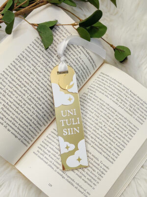 järjehoidja läbipaistev käsitöö kingitus naisele sõbrannale kingituseks uni tuli siin läbipaistev akrüülklaas akrüül pleksiklaas pvc pilved tähed