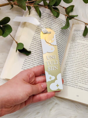 järjehoidja läbipaistev käsitöö kingitus naisele sõbrannale kingituseks uni tuli siin läbipaistev akrüülklaas akrüül pleksiklaas pvc pilved tähed