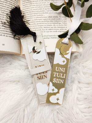 järjehoidja läbipaistev käsitöö kingitus naisele sõbrannale kingituseks uni tuli siin läbipaistev akrüülklaas akrüül pleksiklaas pvc pilved tähed