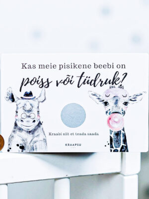 poiss või tüdruk, beebiootus, kraabitav kaart rasedus lapsed beebi, üllatus, soo teatamise gender reveal