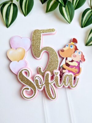 lotte topper õhupallidega peodekoratsioon tordikaunistus