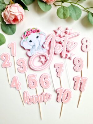 minisünnipäevade komplekt tüdrukule roosa 12 kuud