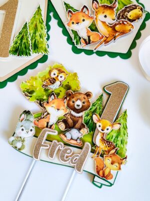 metsloomade loomade teemapidu lapse sünnipäev