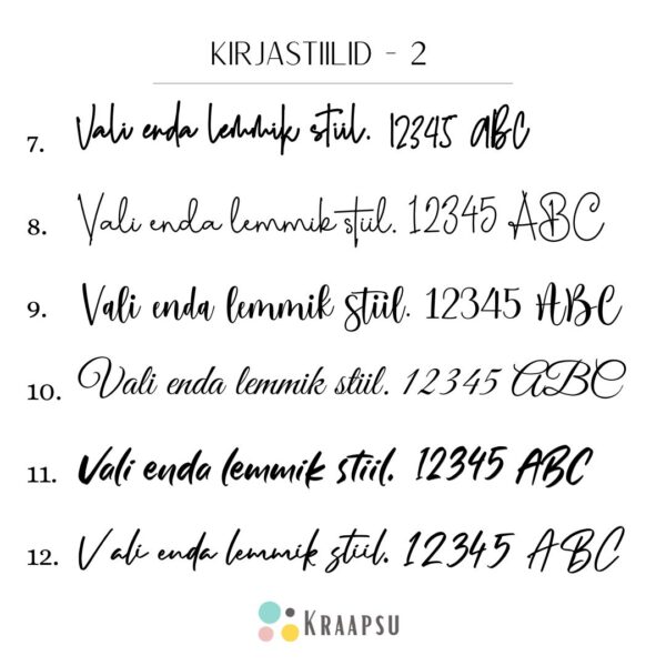 Nimelised matid jõulukuulid 6cm (erinevad värvid) - Image 7