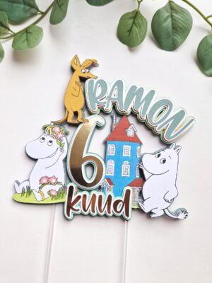 muumidega muumi tegelastega topper