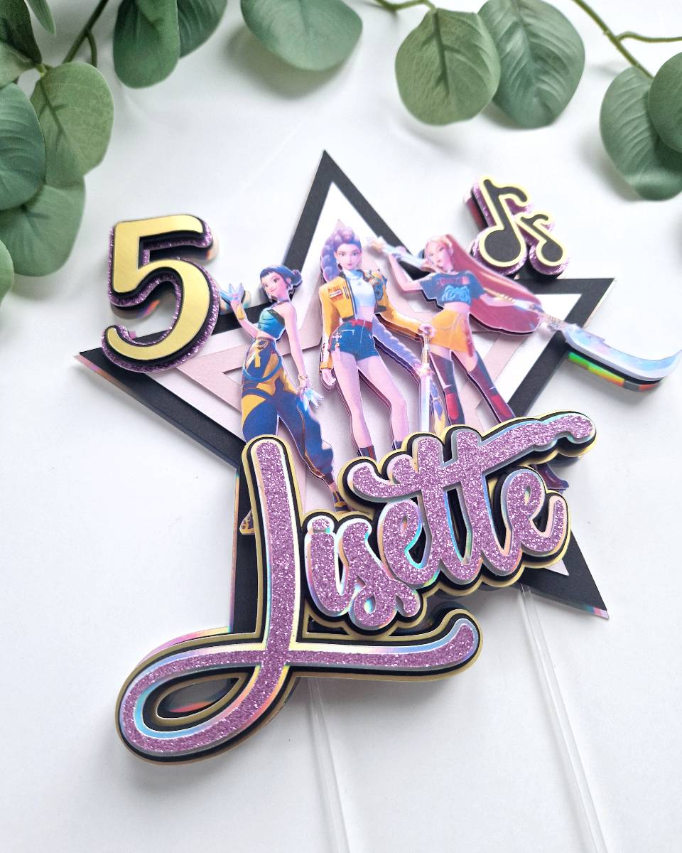 KPop Demon Hunters koogitopper - Image 2